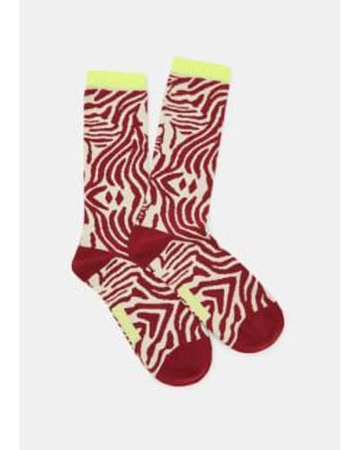 Essentiel Antwerp Chaussettes à front - Rouge