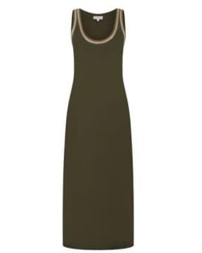 Nooki Design Finch Jersey Dress In - Verde