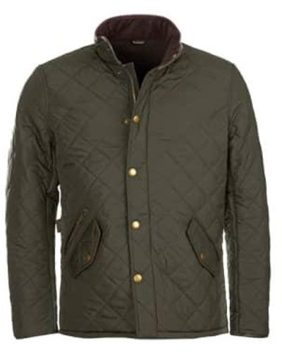 Barbour Veste courtepointe Powell - Vert