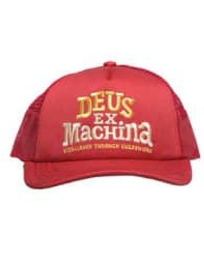 Deus Ex Machina Sombrero hombre dmp247264 rojo