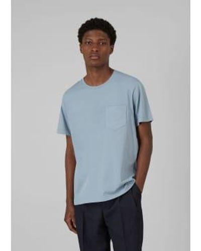 L'Exception Paris Organic Cotton Pocket T-shirt Xs - Blue