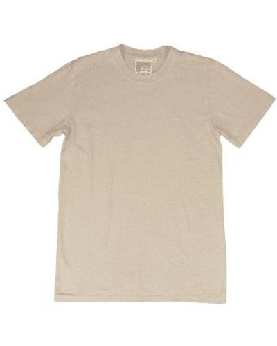 Jungmaven | T-shirt Jung | Toile - Large - Neutre