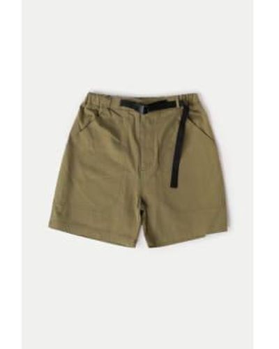 Hikerdelic Khaki Worker Shorts / S - Green