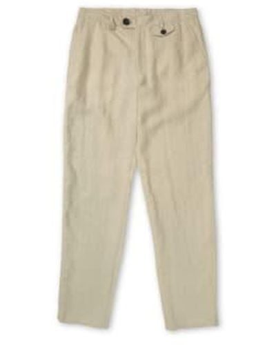 Oliver Spencer Fishtail Trousers Coney Sand 32 - Natural