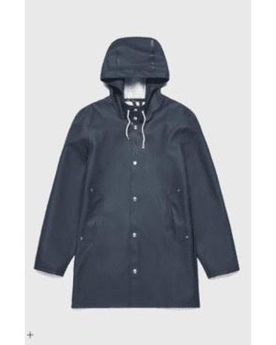 Stutterheim Marine stockholm regenmantel - Blau