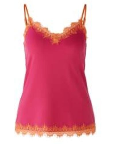Ouí Cami Top And Orange - Rosso