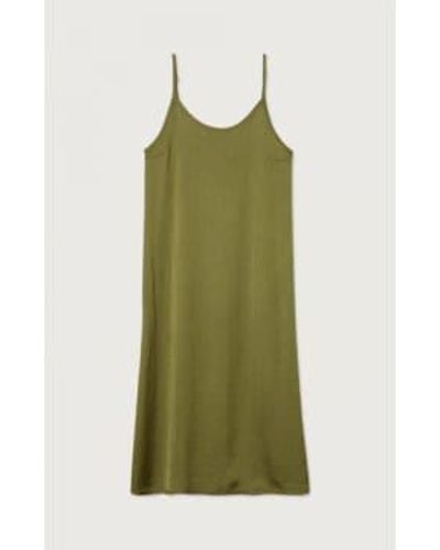 American Vintage Widland Thyme Dress - Verde