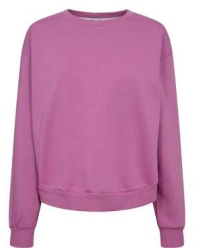 Numph Myra sweat en bodacious - Morado