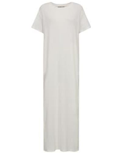 Designers Remix Bryson Tee Dress Organic Cotton - White