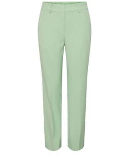 Y.A.S | Likka Hw Trousers Quiet Xs - Green