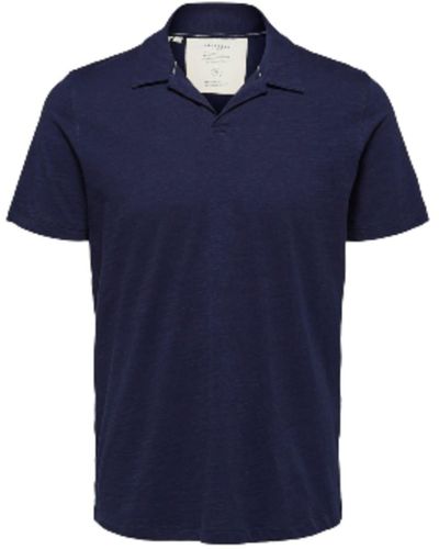 SELECTED Jared Polo - Blue