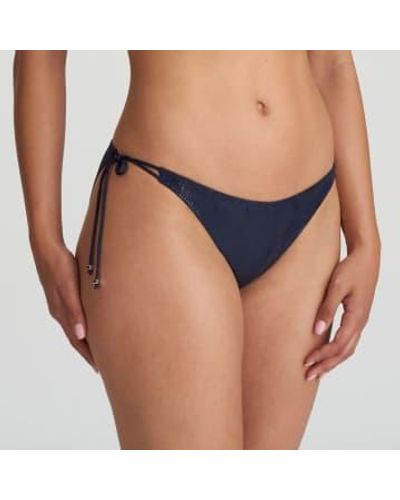 Marie Jo Corrientes cintura breve Bikini San Domino - Azul