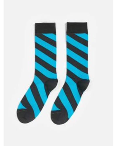 Bellerose Bhol Socks Asphalt - Azul
