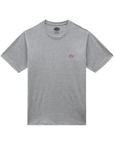 Dickies T-shirt Mapleton Uomo Gray Melange - Gris