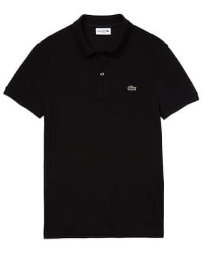 Lacoste Short Sleeved Slim Fit Polo Ph4012 - Nero