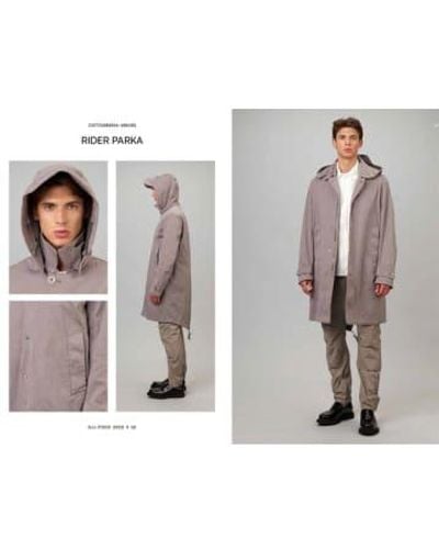 C.P. Company Rider Parka Granito 1 - Bianco