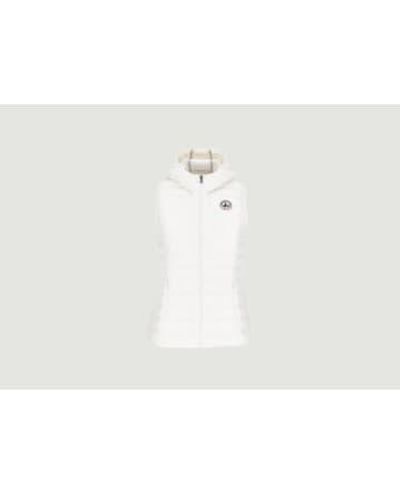 Just Over The Top Sleeveless Down Jacket Mali L - White