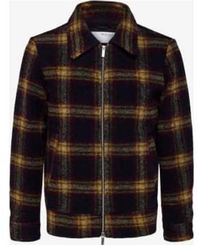 SELECTED Chequered Jacket Xl - Blue