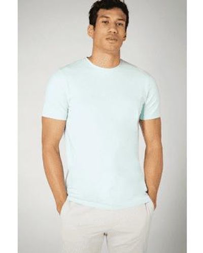 Remus Uomo Tapered Fit Cotton Stretch T Shirt - White