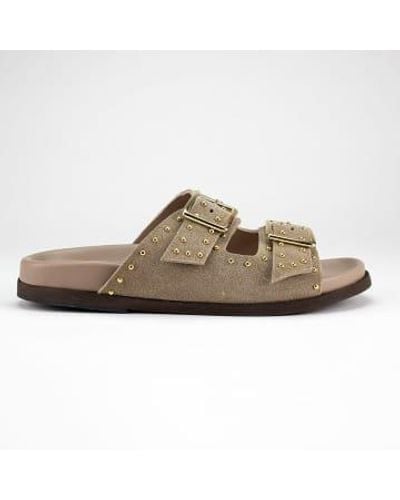 Thera's Elephante Double Strap Sandals 2353 37 - Brown