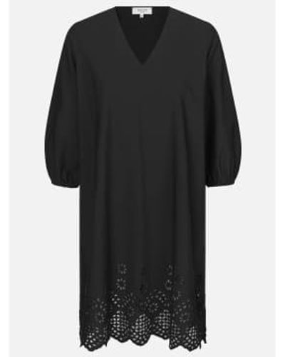 Rosemunde Athena robe en noir w0327