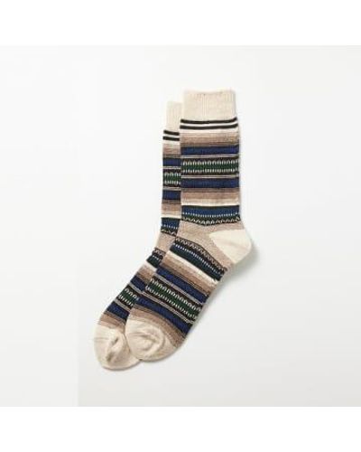 RoToTo Chaussettes tapis mexicaines - Multicolore