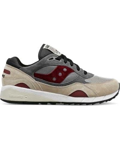 Saucony And Grey Shadow 6000 S Shoes