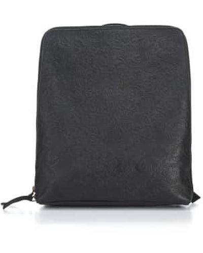 CollardManson Backpack Floral - Black
