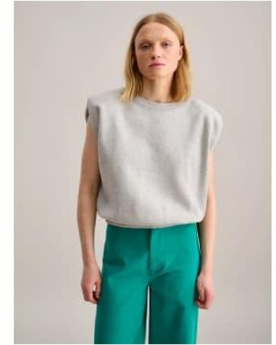 Bellerose Sweat-shirt virgo heather gray - Vert