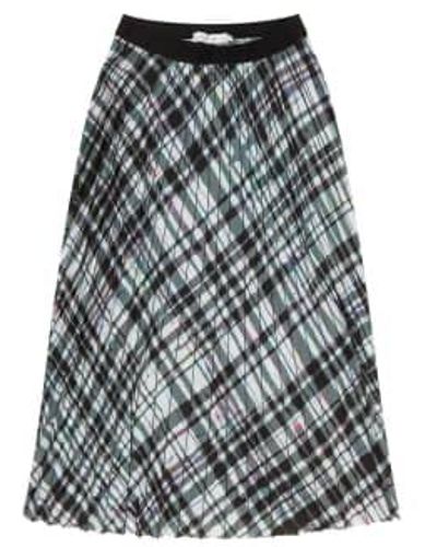 Munthe Volume Skirt Recycled Polyester - Grey