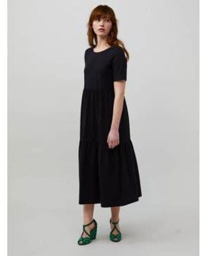 Odd Molly Almost Camellia Dress Uk 8 - Black