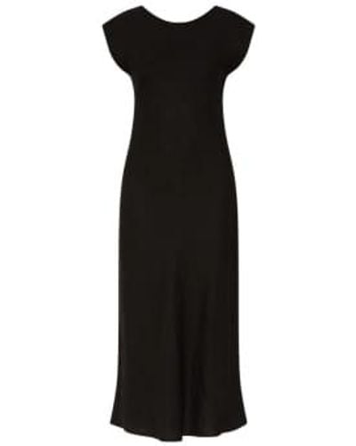 Marella Linen Dress - Black