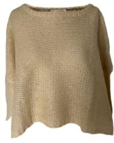 WINDOW DRESSING THE SOUL Light Mia Mohair Sweater - Natural