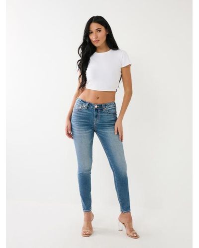 True Religion Halle Big T Super Skinny Jean - Blue