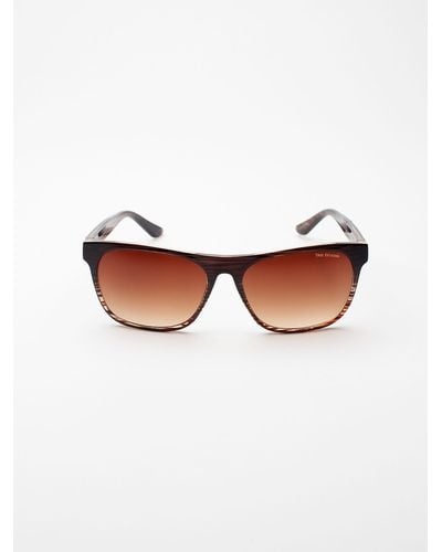 True Religion Brown Square Sunglasses