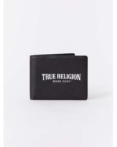 True Religion True Logo Wallet - Black