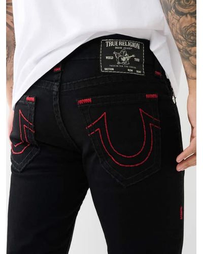 Men's True Religion Brand Jeans Straight Fit Jeans