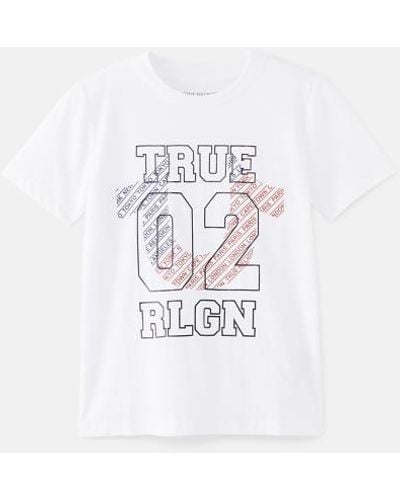True Religion Boys 02 Tr City Hs Logo Tee - Green