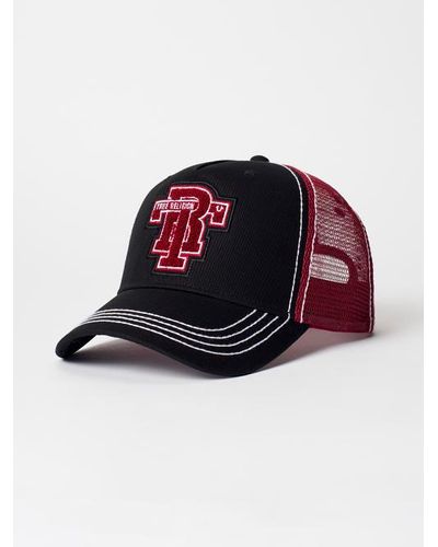True Religion Tr Trucker Hat - Red