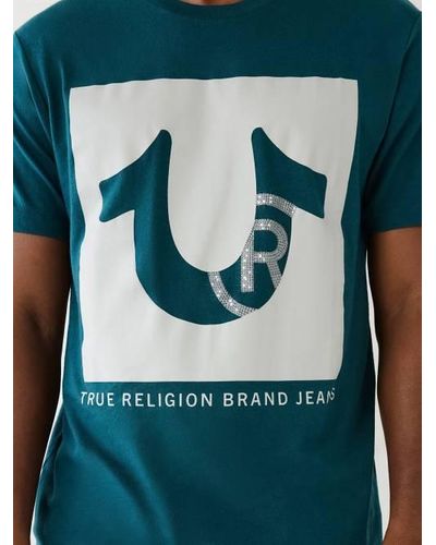 True Religion Studded Logo Tee - Black