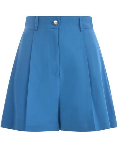 Pinko Shorts "Sorridente" - Blu