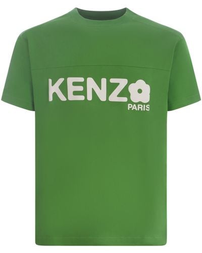 KENZO T-shirt "Boke Flower 2.0" - Verde