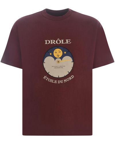 Drole de Monsieur T-shirt - Rosso
