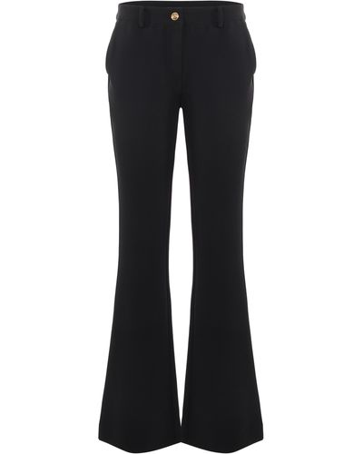 Versace Pantaloni Couture - Nero