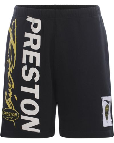 Heron Preston Shorts "Preston Racing" - Nero