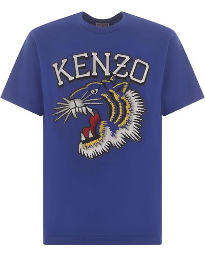 KENZO T-shirt "Tiger" - Blu