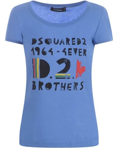 DSquared² T-shirt 2 - Blu