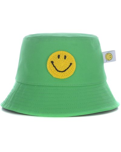 Philosophy Cappello bucket di Lorenzo Serafini "Smile" - Verde