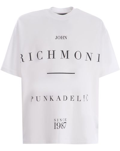 RICHMOND T-shirt "Since1987" - Bianco