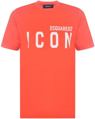 DSquared² T-shirt 2 "Icon" - Rosso